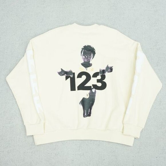 RIVINGTON ROI REBIS Fear Of God 2023 Commemorative Cream Sweatshirt - Picture 5 of 6